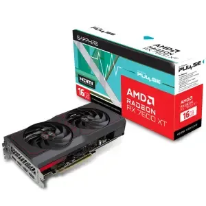 Grafična kartica AMD RX 7600XT Sapphire Pulse - 16GB GDDR6 | 2xDisplayport 2.1 2xHDMI 2.1 (11339-04-20G)
