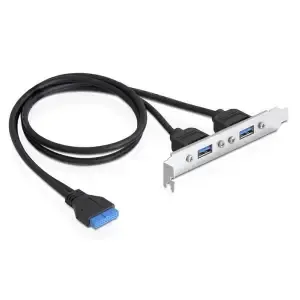 Adapter MB interni USB 3.0 => 2x USB 3.0 PCI slot 60cm Delock