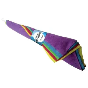 ČISTILO za RAČUNALNIK - mehke krpice iz mikrofibre 30x30cm 5 kosov Levia različne barve (112071)