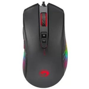 Miš Marvo USB M519 optična gaming 12000DPI RGB črna (10995)