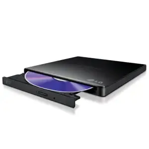 DVD-RW  Externi LG GP57EB40 24x slim zunanji zapisovalnik, črn (GP57EB40.AHLE10B)