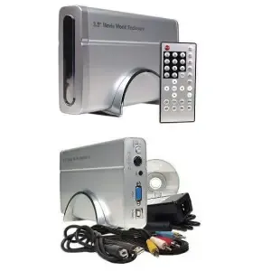 Ohišje za trdi disk 3,5 USB 2.0 DivX ATA