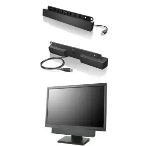 Zvočniki za monitor Lenovo USB Soundbar za monitorje  (0A36190)