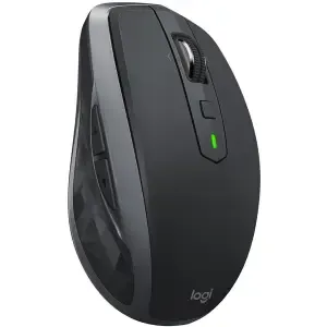 Miš brezžična + Bluetooth za notesnike Logitech MX Anywhere 2S M 4000DPI 7 gumbov grafitna (910-006211)