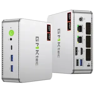 Računalnik GMKtec K8 AMD Ryzen 7 8845HS/32GB RAM/1TB SSD Silver/Win11PRO