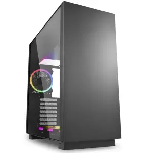 Ohišje Sharkoon Pure Steel ATX - črna RGB