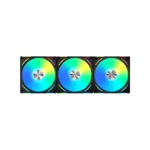 Ventilator Lian-Li UNI FAN AL120 V2 120mm, črna RGB (3 pack + kontroler)