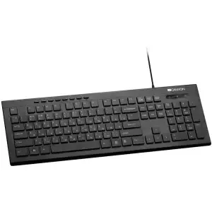 Tipkovnica Canyon USB SLO nizka črna (CNS-HKB2-AD)