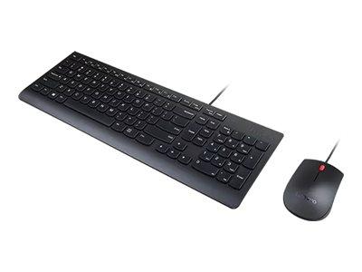 Lenovo Essential Wired Keyb. and mouse Combo - FR