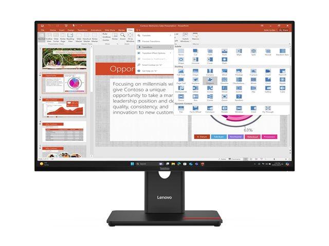 ThinkVision T27-40/IPS FHD/DP/4ms/HDMI 27" Monitor
