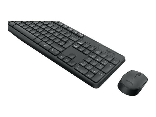 Logitech MK235 Wireless Combo Keyb+Mouse, Nordic