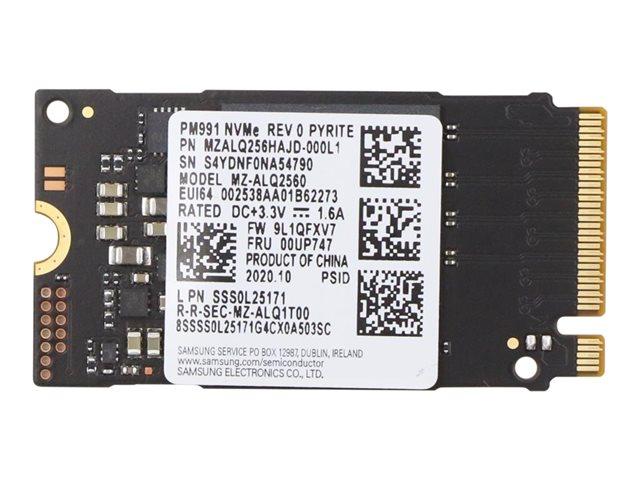 ThinkPad 256GB M.2 2242 PCIe NVMe 3x4