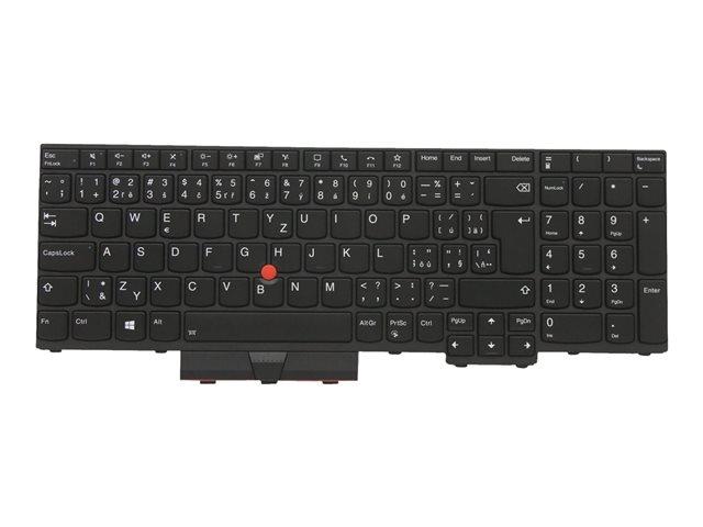 Keyb T15p/P15v G1/G2 - CZ/SLK - BL
