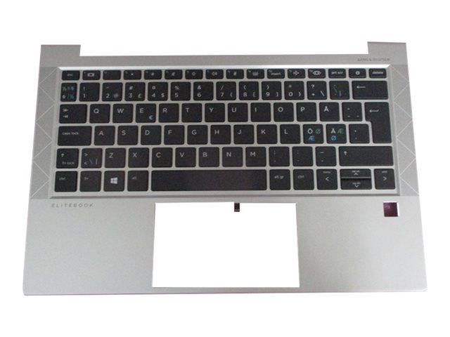 HP 830 G7/G8 - Topcover Keyboard Nordic - BL Repr