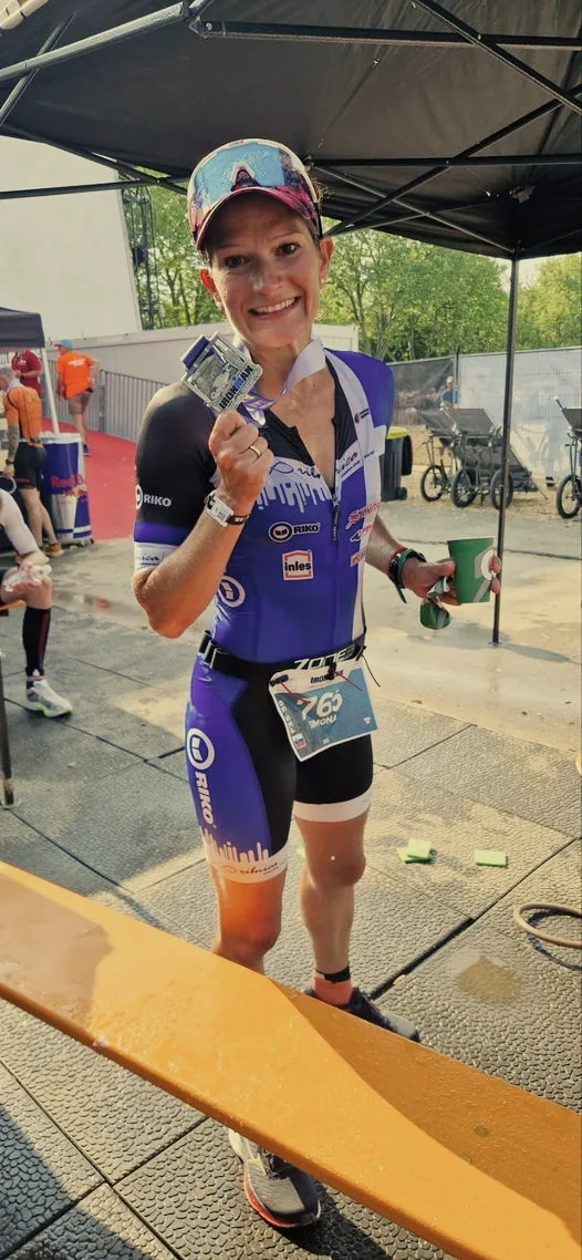 Simona Dolinar Majdič absolutna državna prvakinja v srednjem triatlonu