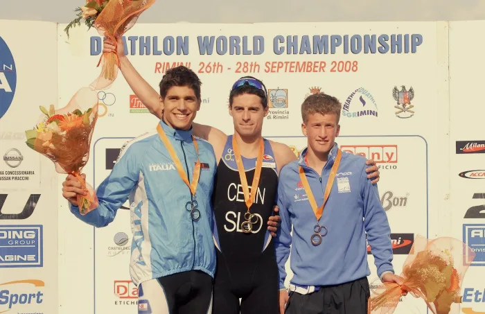 Bojan Cebin — 1. mesto U23 SP v duatlonu