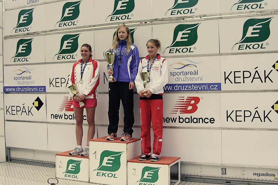 Monika Oražem — 1. mesto EP mladinski pokal triatlon