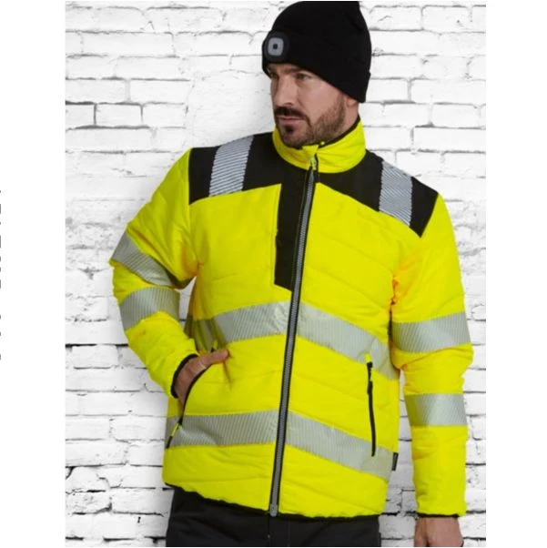 Jakna prešita PW3 Hi-Vis PW371