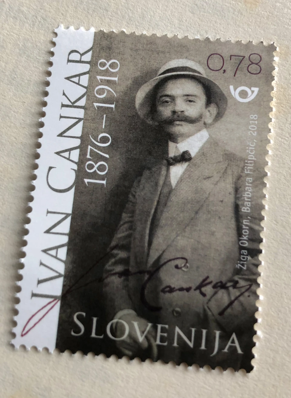 Znamka Ivan Cankar — 2