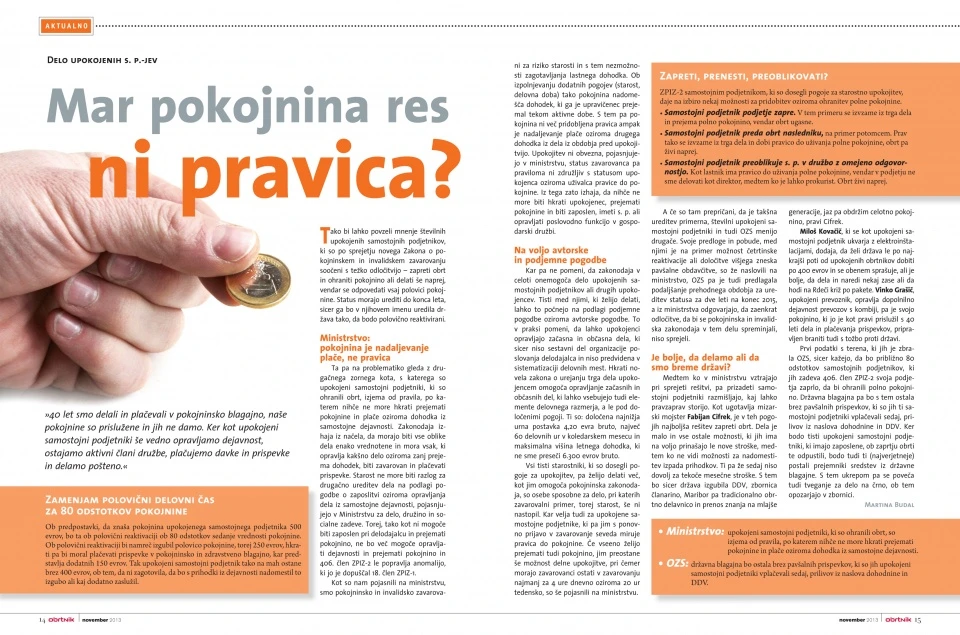 Revija Obrtnik Podjetnik — 19