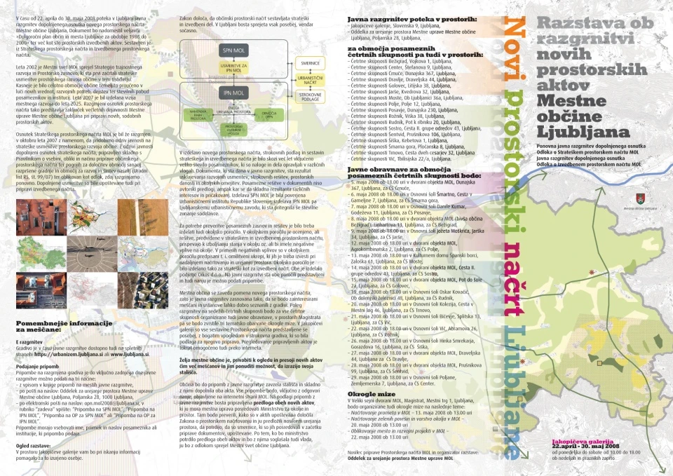 Novi prostorski načrti MOL — 9