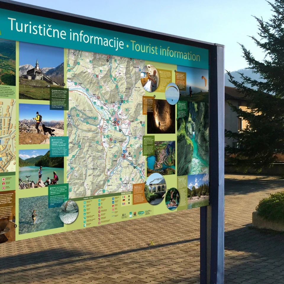 Tolmin, informativna tabla — 1