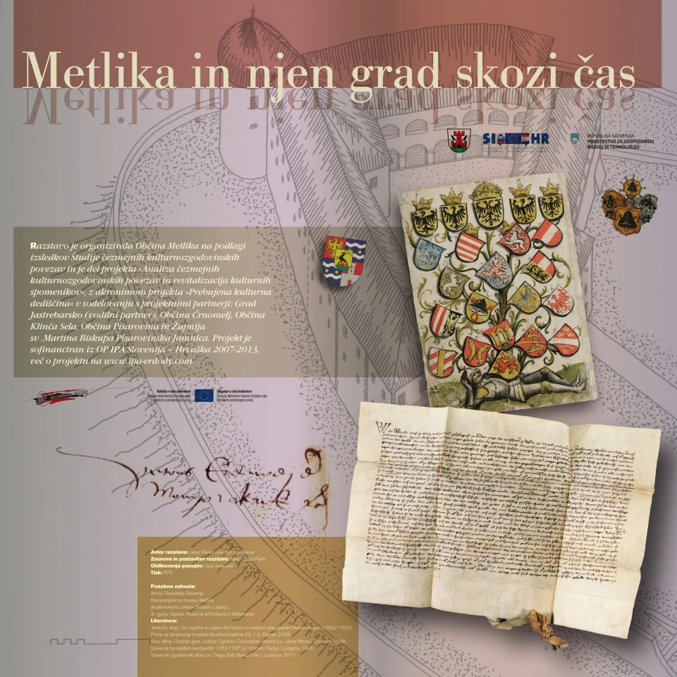 Metlika in njen grad skozi čas — 1