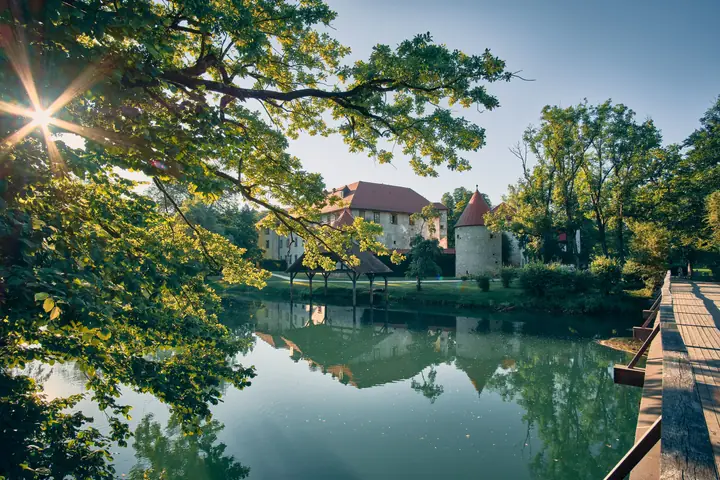 Otočec Castle on the Krka River