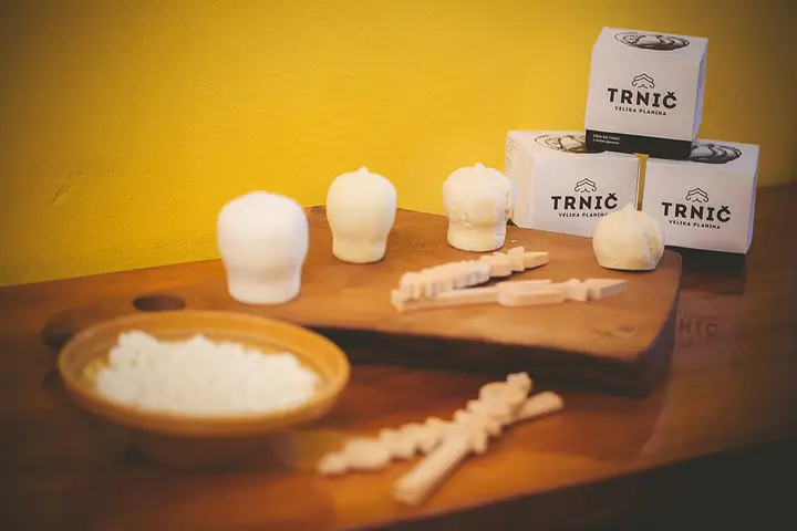 Trnič, the herdsmen's cheese of Velika planina