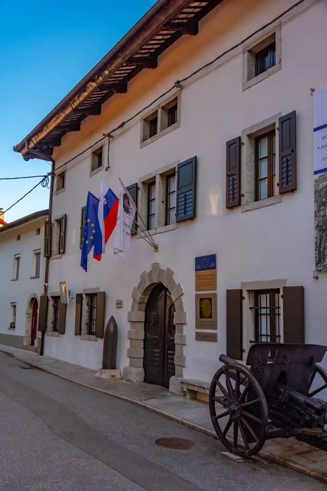 Kobarid Museum, dedicated to the First World War