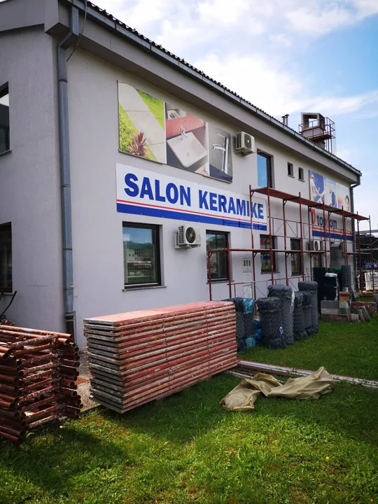 Fasada pred izvedbo del