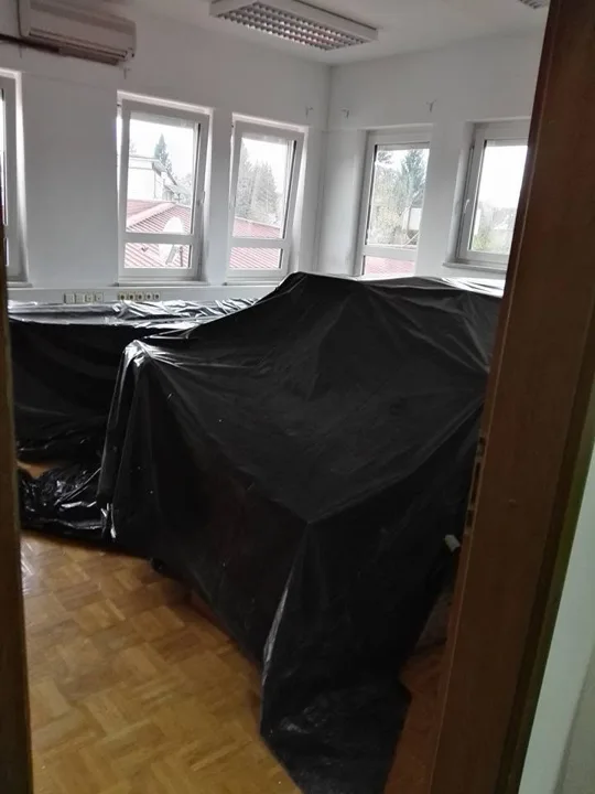 Priprava in obdelava notranjih prostorov
