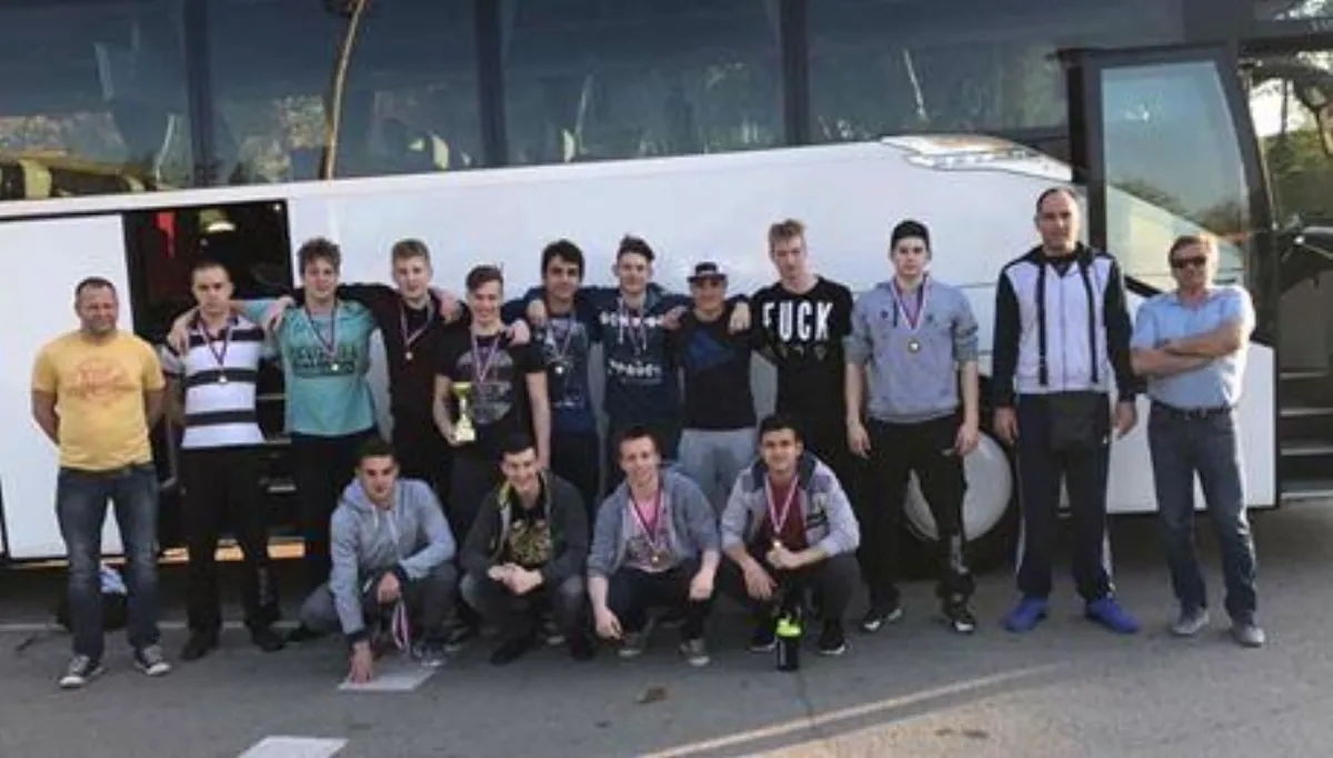 3. mesto kadetov na turnirju v Bečeju