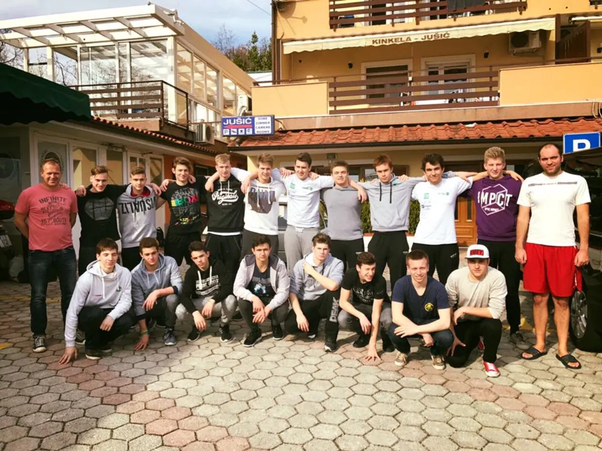 Priprave kadetske reprezentance na Reki